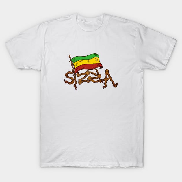 Roots Of Sizzla T-Shirt by jessihendri